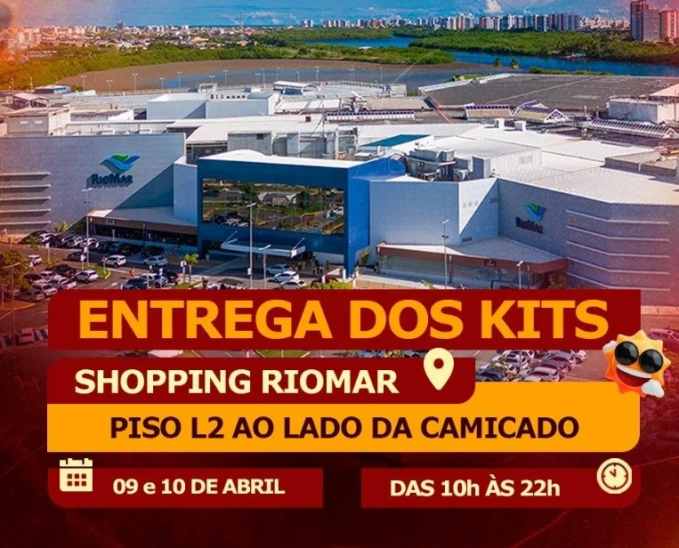 Retirada de kits da Gonzaga Sunset Run no RioMar