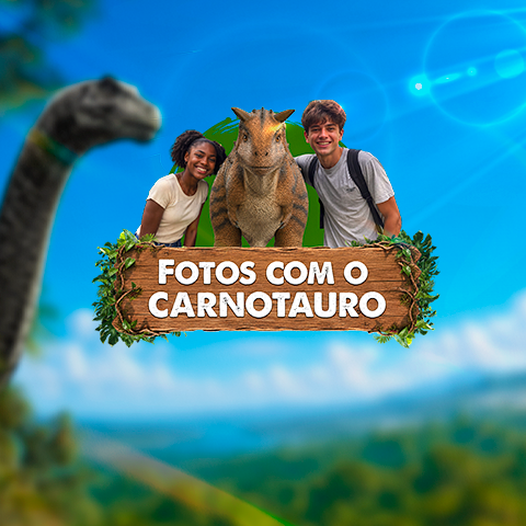 Fotos com o Carnotauro
