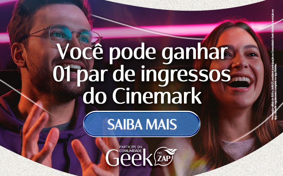 Você pode ganhar 01 par de ingressos Você pode ganhar 01 par de ingressos