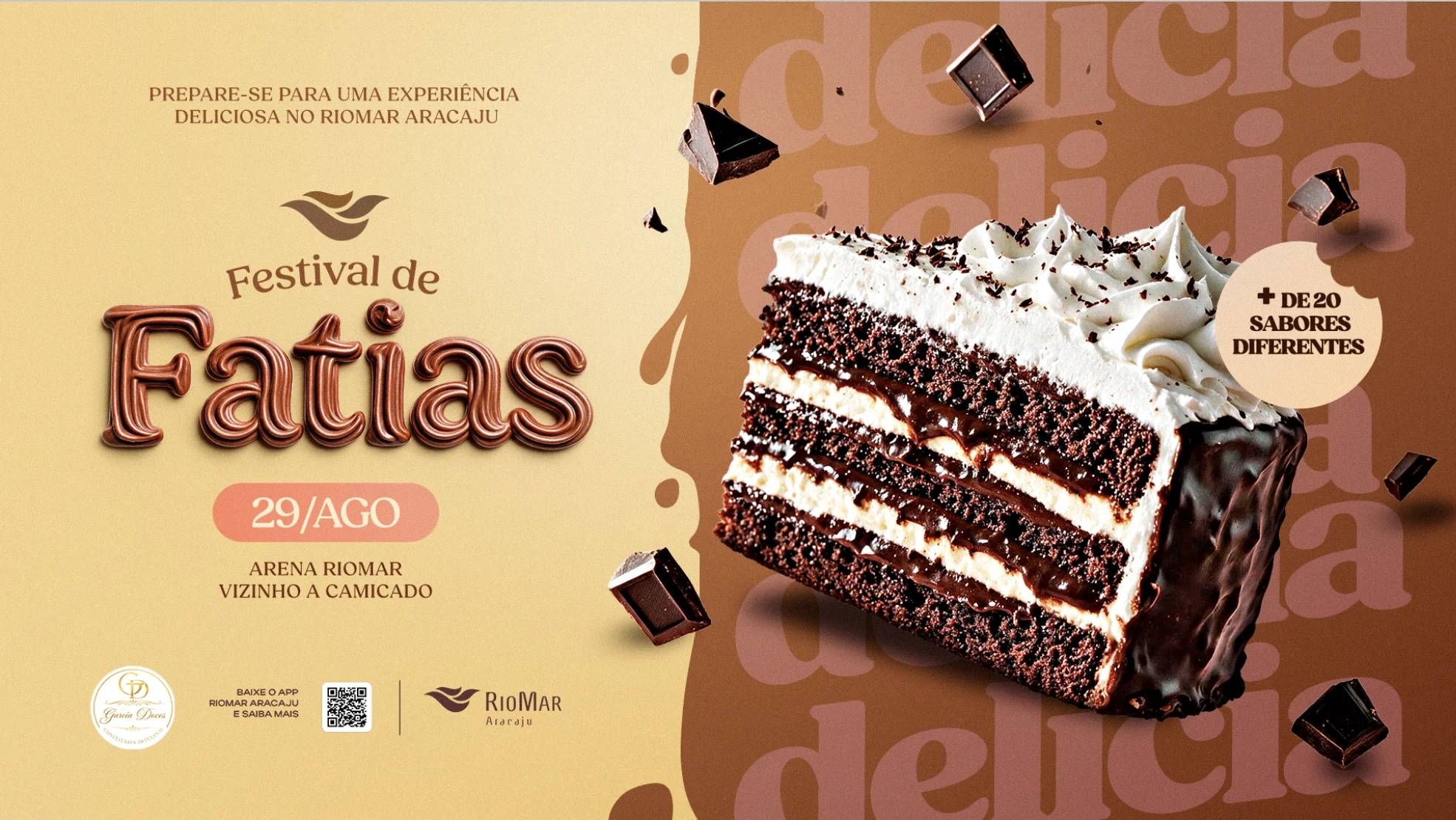 UM FESTIVAL PARA QUEM NÃO RESISTE A UMA BOA FATIA!