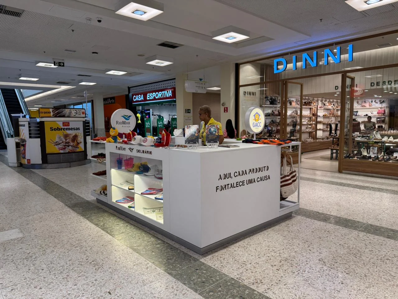 Quiosque Social chega ao RioMar Aracaju