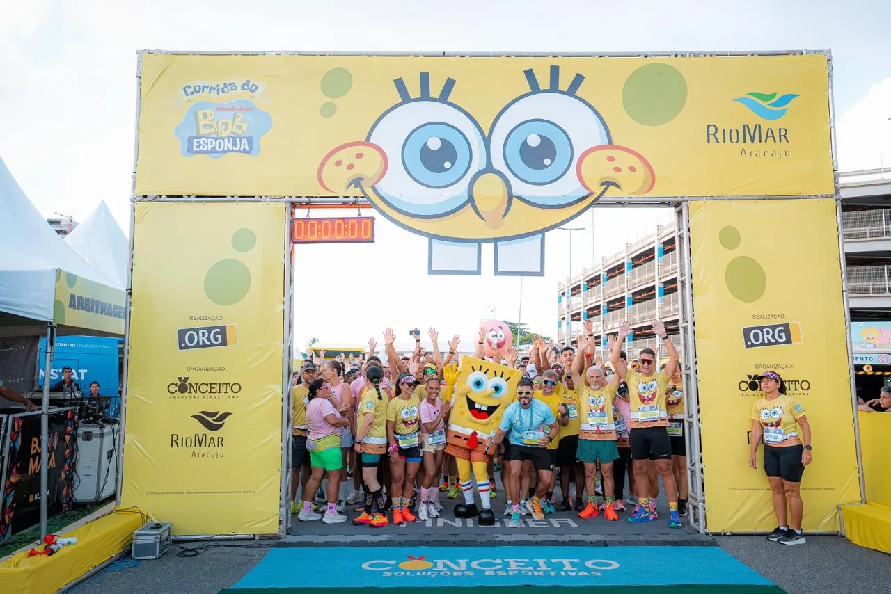 Corrida do Bob Esponja: 2 mil atletas e muita diversão