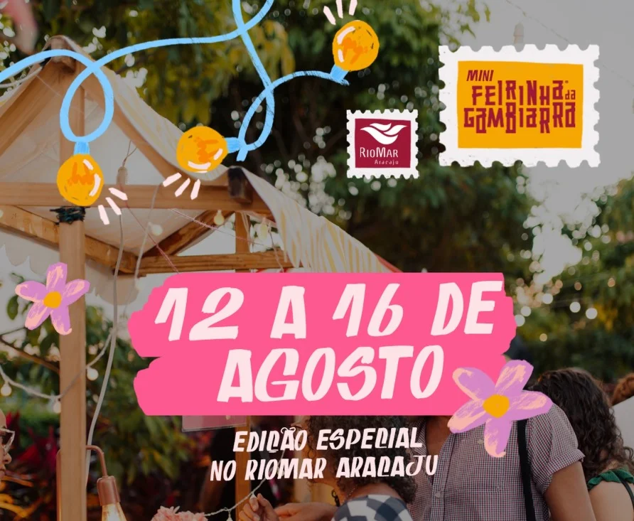Mini Feirinha da Gambiarra chega ao RioMar Aracaju